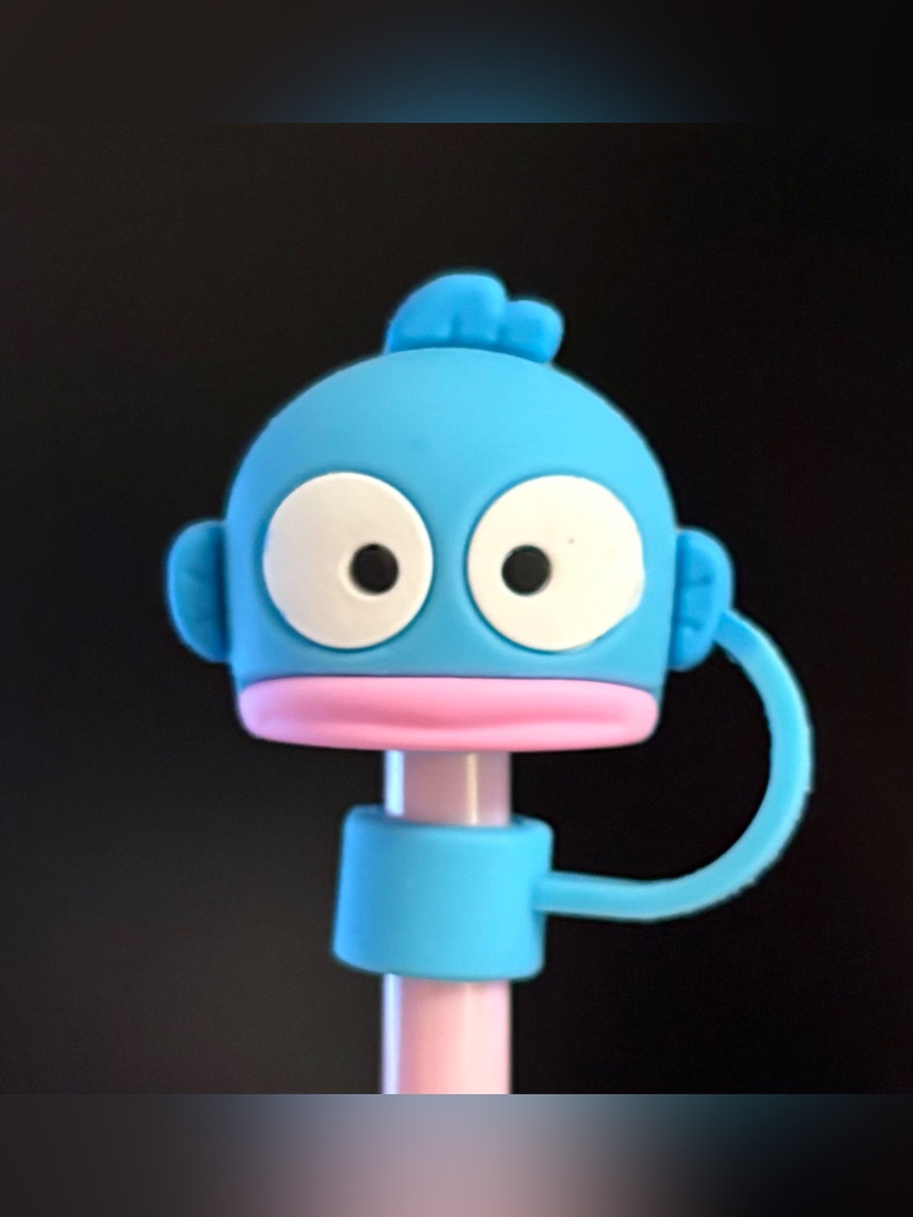 Sanrio Hangyodon 10mm Straw Topper For Stanley Tumbler Cup Mug Accessory